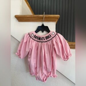 Mama's Boo Pink Baby Romper